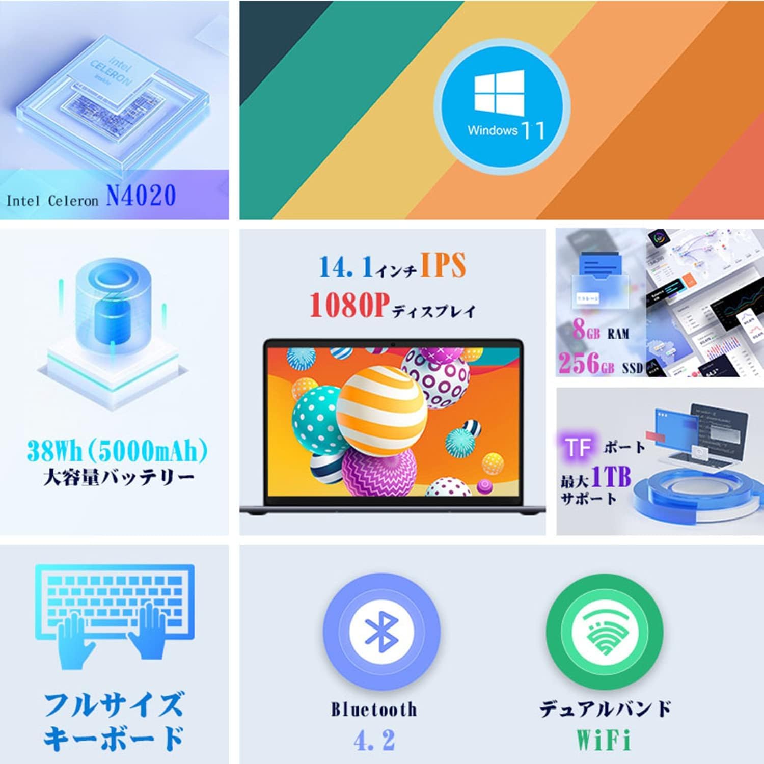 Amazon.co.jp: 【2025年新版】ノートパソコンHerobook Pro14.1インチ 