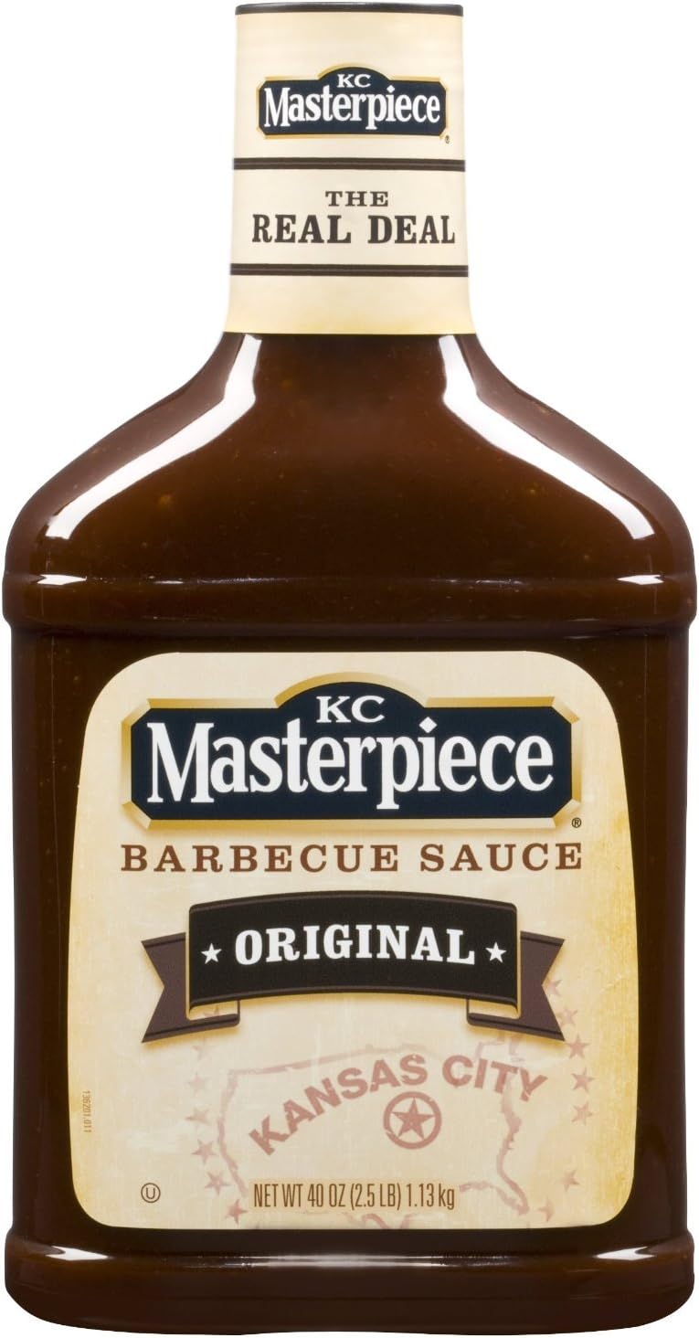 KC Masterpiece Original BBQ Sauce, 40 fz (Pack of 6) Barbecue Sauces Grocery