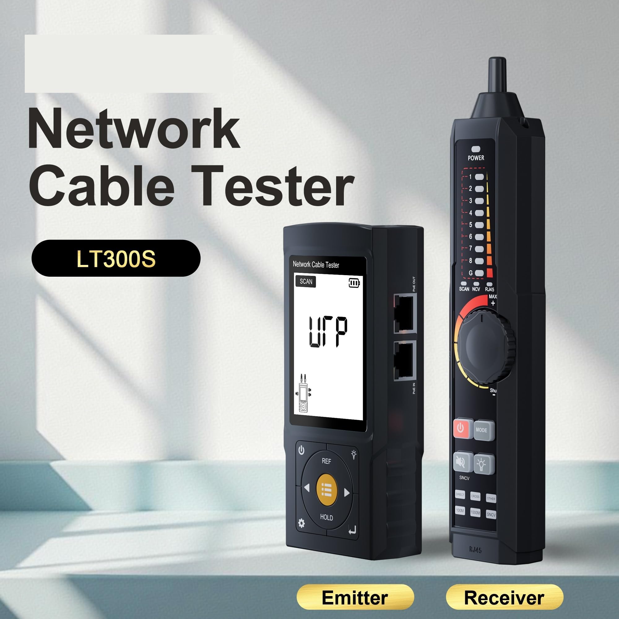 Tester per cavi di rete, Tester Per Cavi Di Rete, Localizzatore, Digitale Ricaricabile, Strumenti, Rilevatore Linea, Analizzatore Riparazione,per cavo di rete