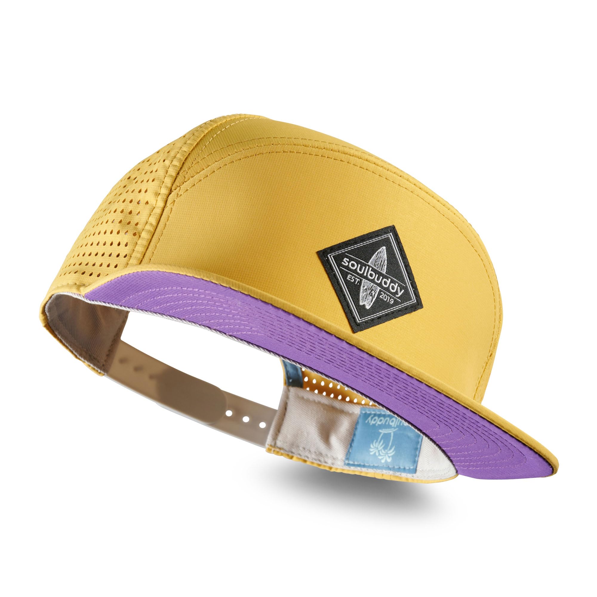 Soulbuddy Performance Snapback Cap Herren - Unisex Streetwear Basecap für Männer & Frauen - Stylische Kappe für Alltag & Urlaub - Must-Have Baseball Cap für Herren - One Size