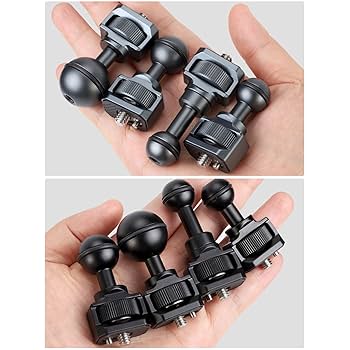 Amazon | 汎用性1/4スレッドアタッチメントボールヘッド