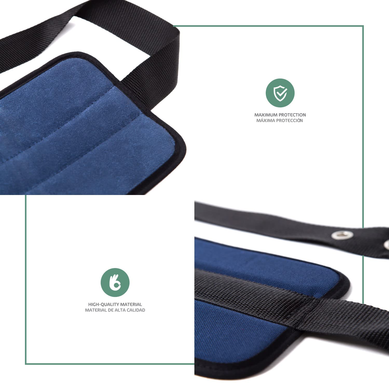 FUOYLOO 5 Cinghie Rinforzate per Poltrona Reclinabile, Cintura Elastico Anti-crepa Spesso, Kit Riparazione Sedie Pieghevoli per Uso Casa e Esterno