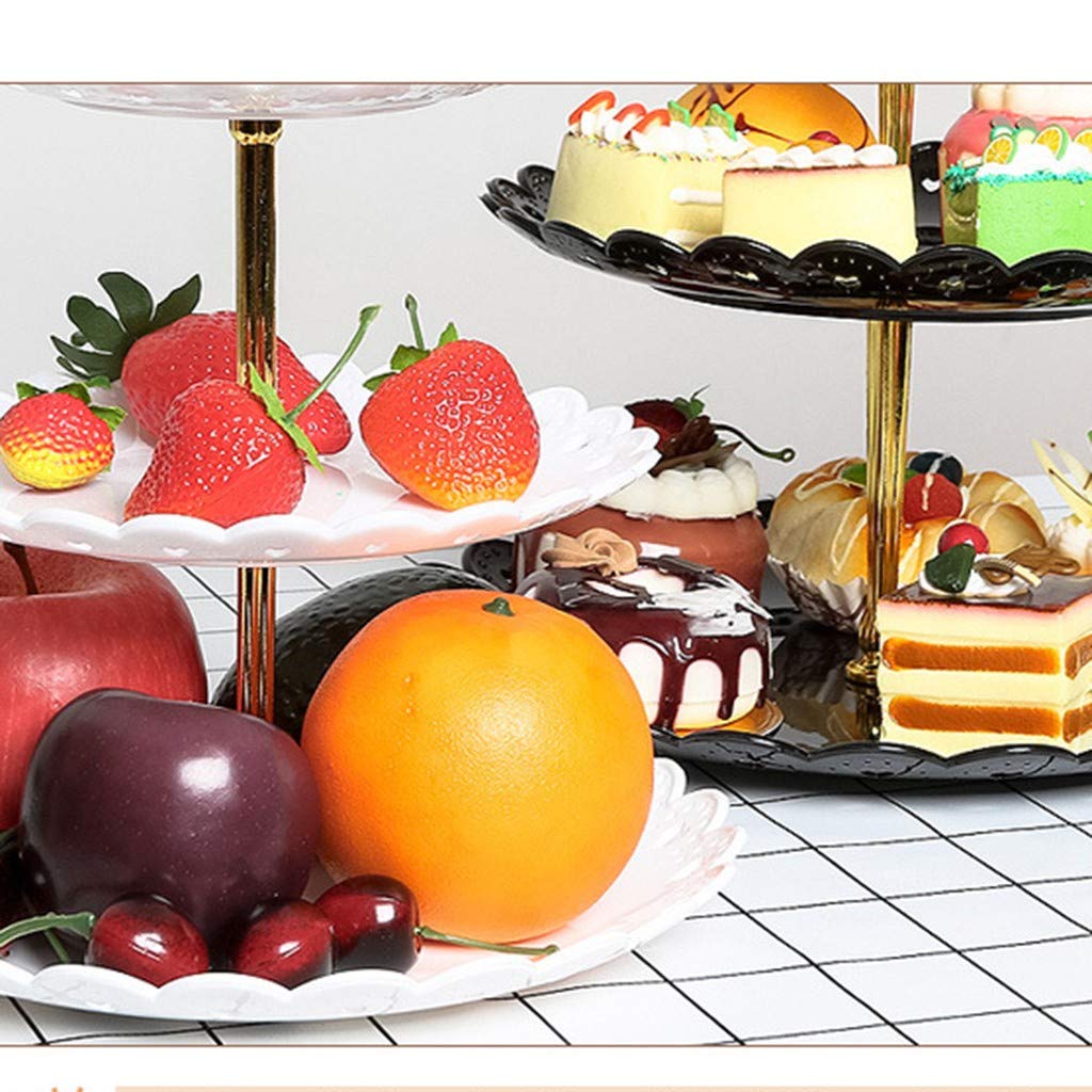 Amazon.co.jp: 3段 ケーキスタンド アフタヌーンティースタンド