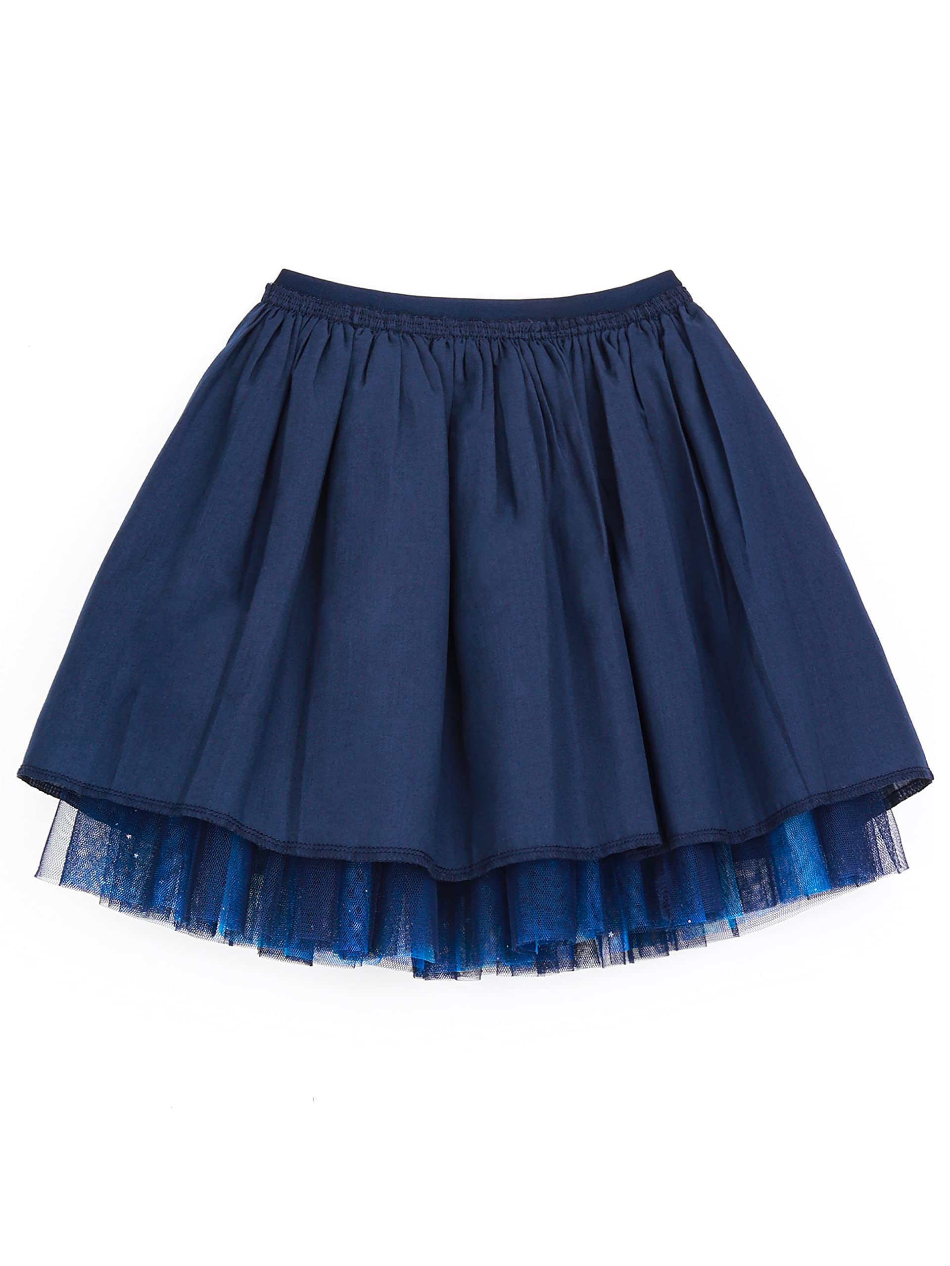 Bebé Niñas Pequeñas Niñas Tutu Falda Cielo Estrellado Lentejuelas Princesa Falda Mini Falda Tulle Falda Ballet con Cintura Elástica Encantadora Moda para 2-10 años