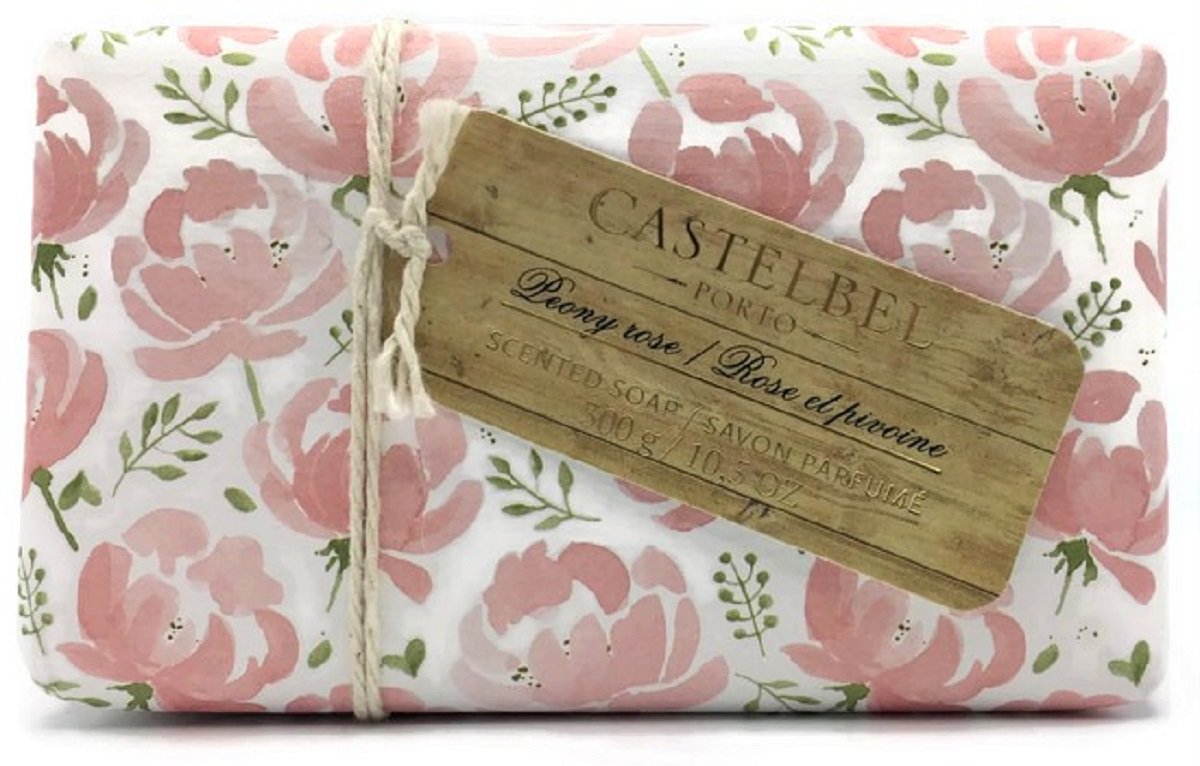 CastelbelPorto PEONY ROSE Soap, 10.5 oz