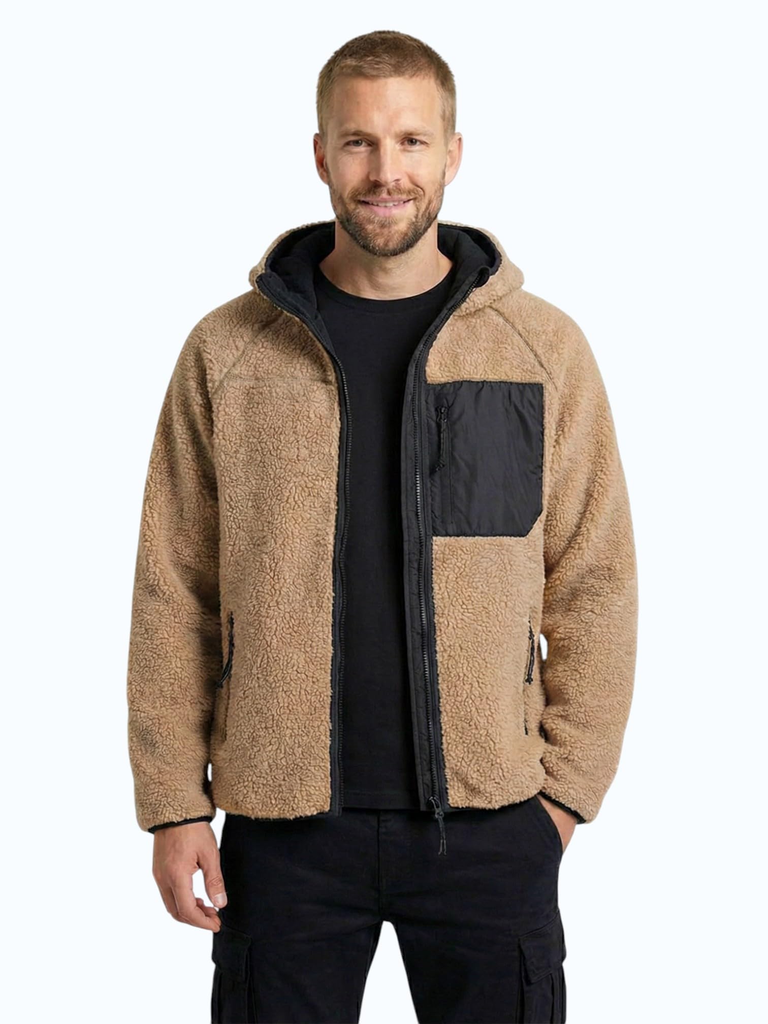 Brandit Herren Teddyfleece Work Jacket 15y Jacke