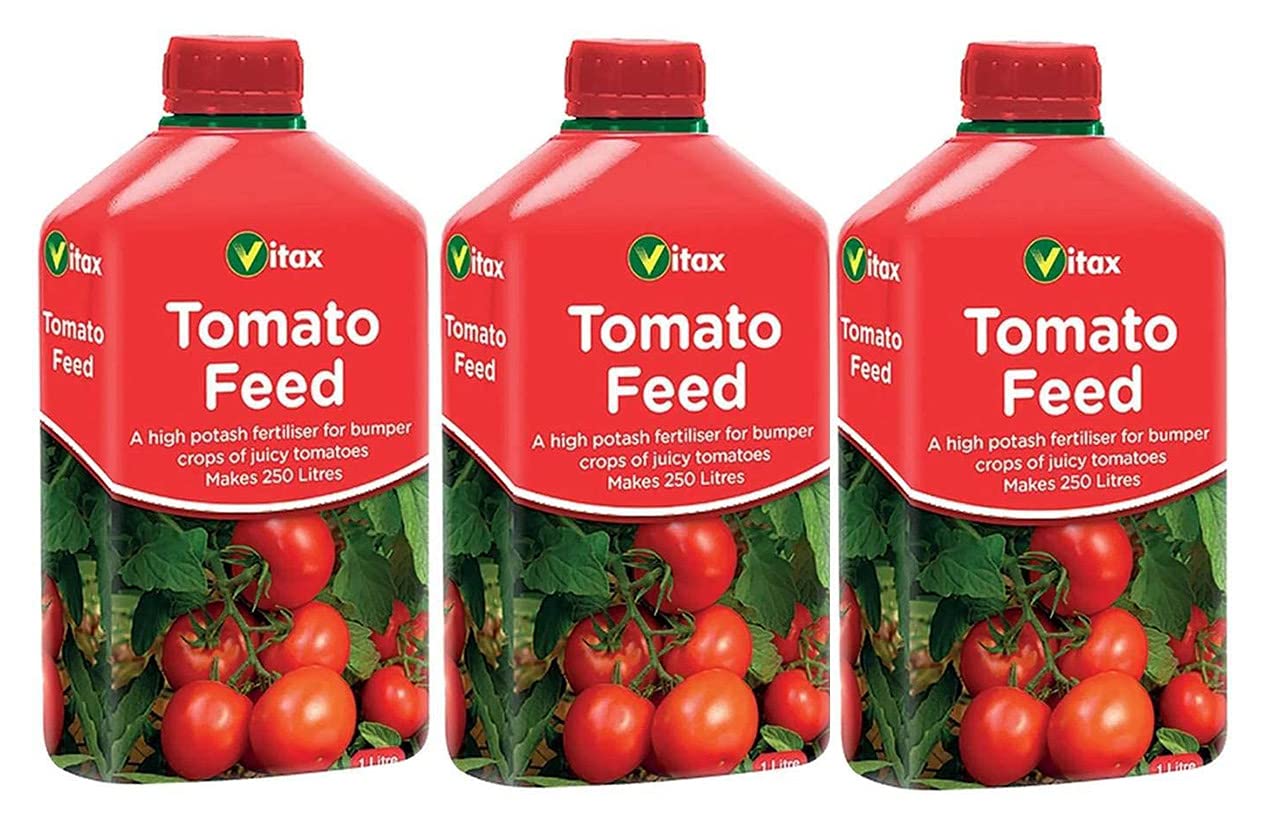 (x3) Vitax 5LT1 Liquid Tomato Feed 1L