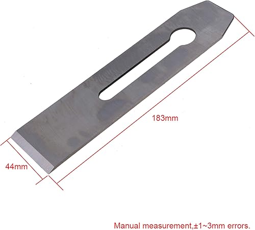 Miniatura 4 de RDEXP 1.732 in de ancho de acero de alto carbono carpintería carpintería de madera cepilladora manual para carpintería cepilladora DIY herramienta