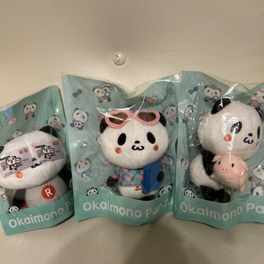 楽天　お買いものパンダ　ぬいぐるみ　５個セット Amazon.co.jp: お買いものパンダ ぬいぐるみ 5セット 楽天パンダ