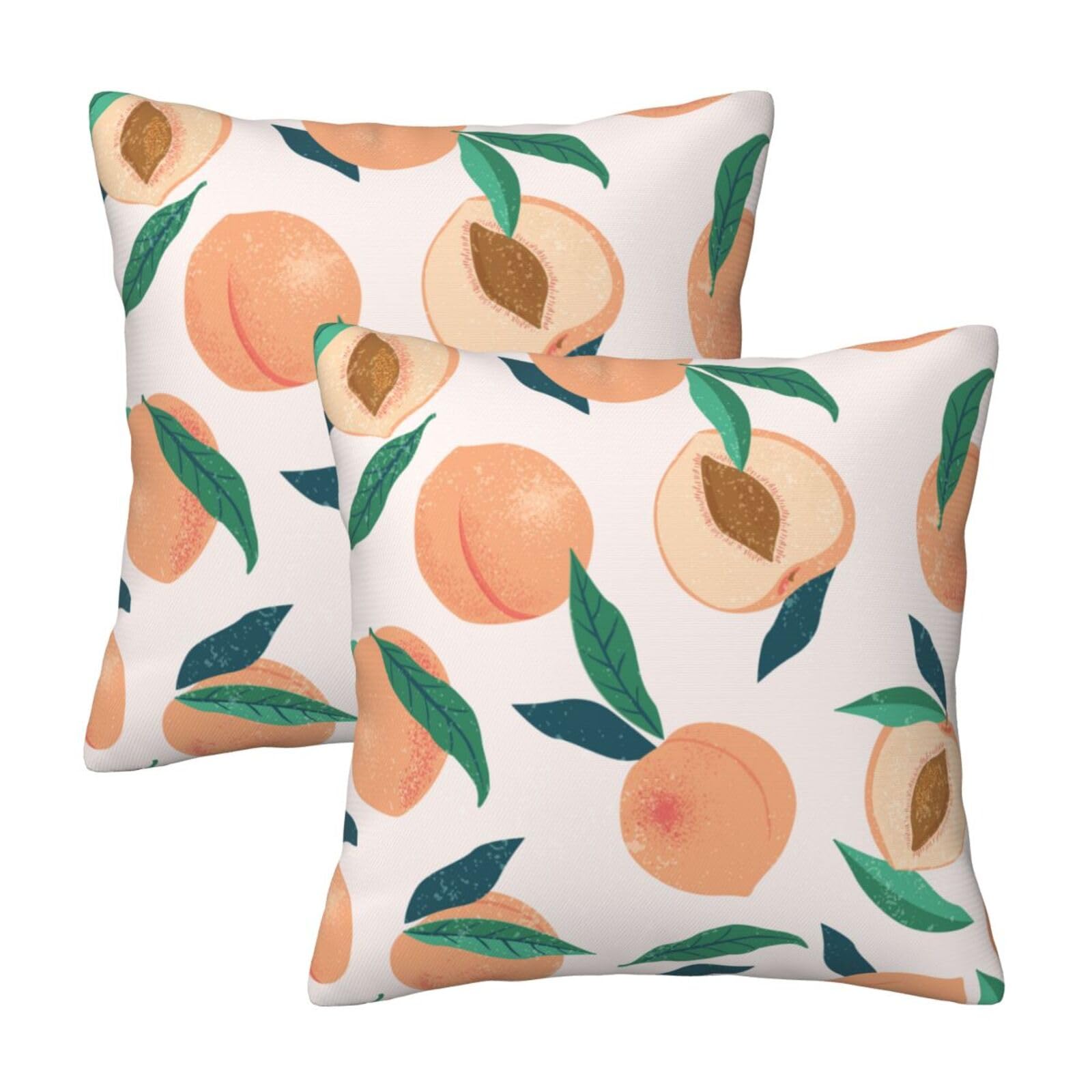 Set Di 2 Fodere Per Cuscino 50x50 Cm – Lamina Oro Rosa Con Ananas Nero E Rosa, Per Divano E Camera Da Letto - 3