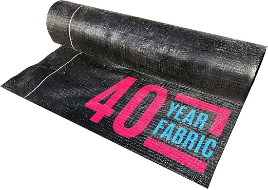 Sandbaggy Landscape Fabric | 40 Year Fabric | Weed Mat, Ground Cover, Garden Tarp | Trusted by Farmers & Contractors Across America (3 ft x 100 ft Roll)