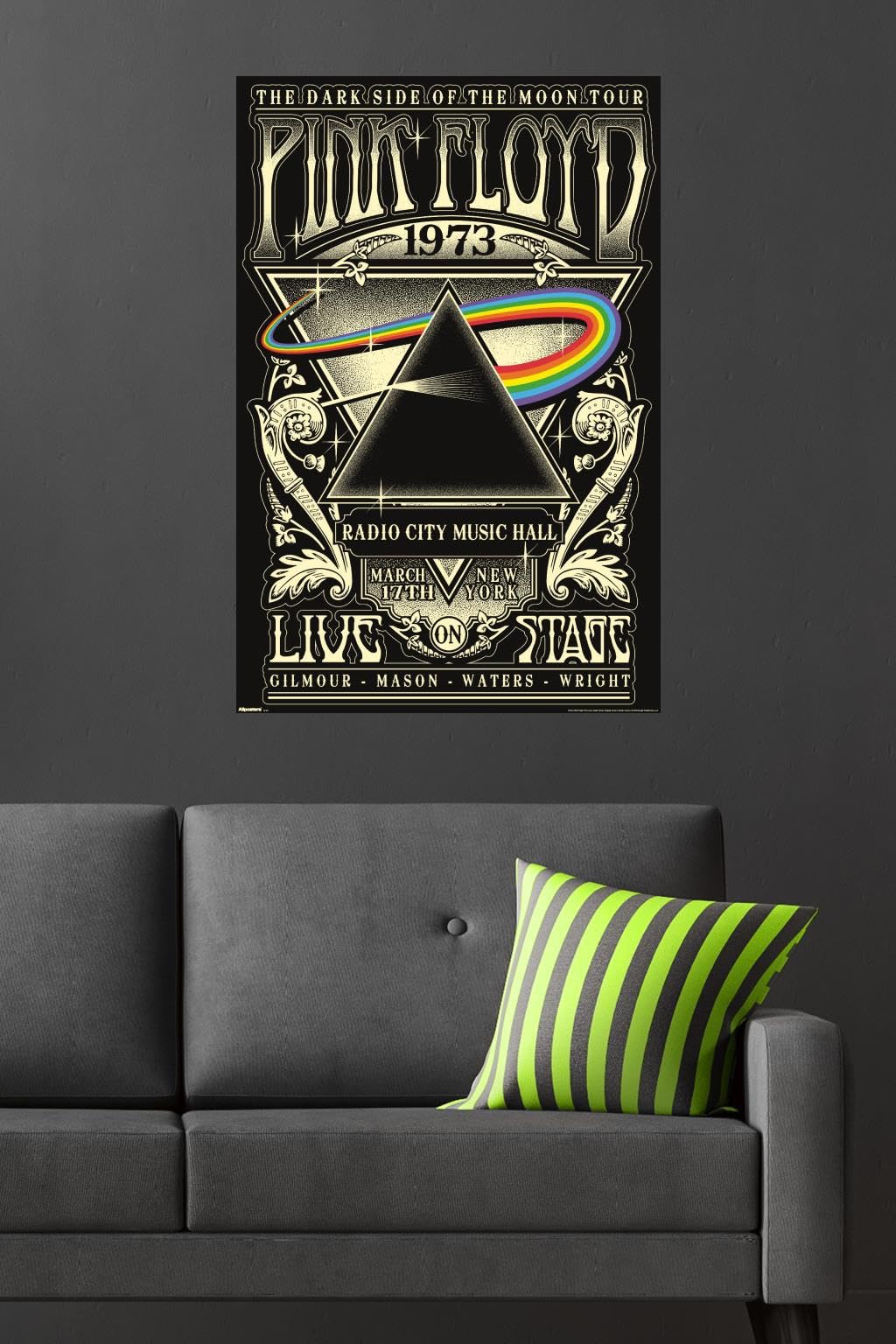 Amazon.com: Pink Floyd - The Dark Side Of The Moon Tour 1973 Wall