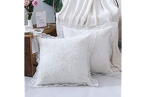 Throw Pillow Covers: Lace Elegance for Weddings and Church Décor