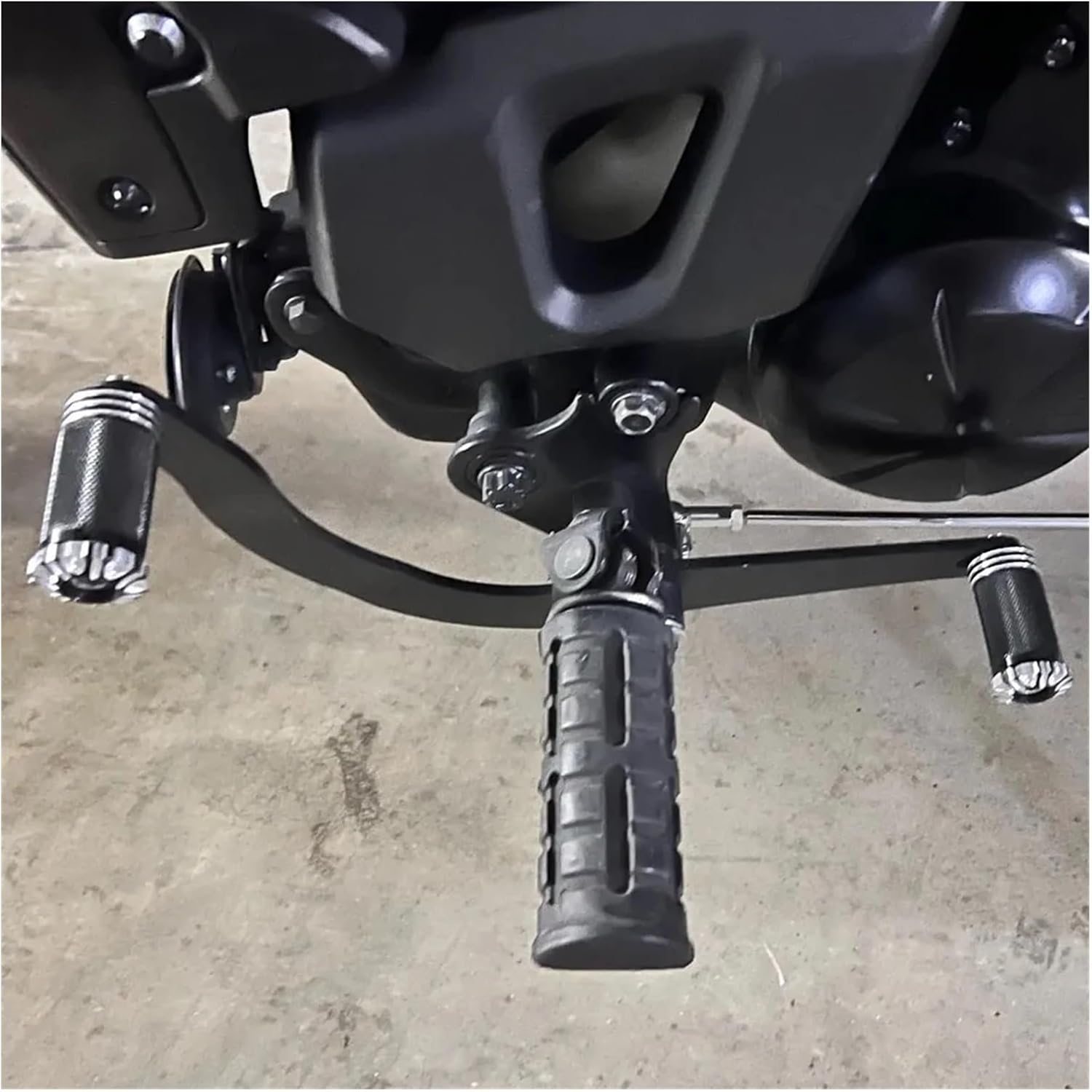Heel/Toe Shift Lever Shifter Peg Gear-Shift Linkage Kit Fit for Kawasaki Vulcan S 650 EN650 VN650 S650 2015-2023(Style E)