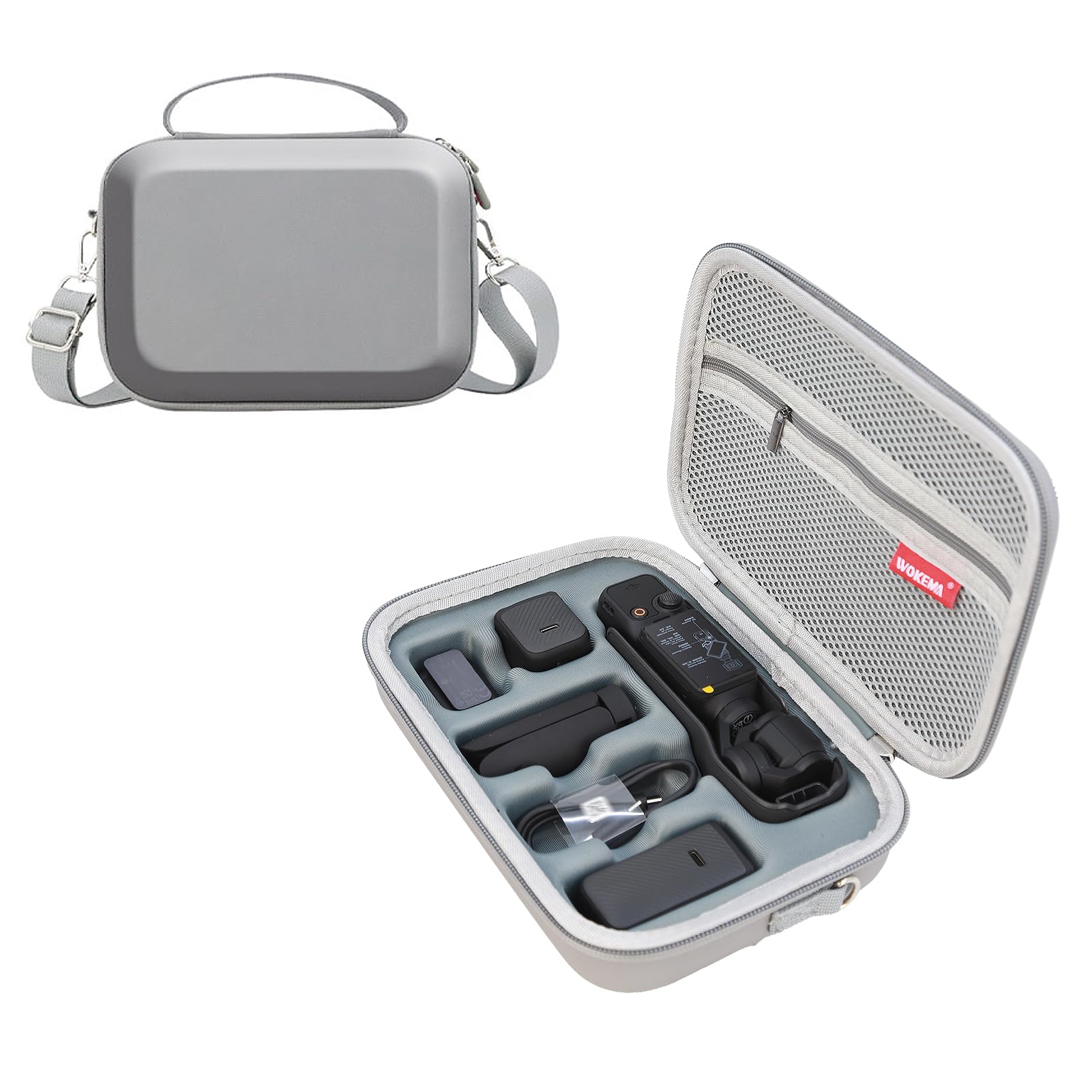 Father&I Osmo Camera Pocket 3 Combo Accessories Only (Carry-ing) Protective Protector Carrier Case Hard Storage Bag Holder for DJI Osmo Pocket 3