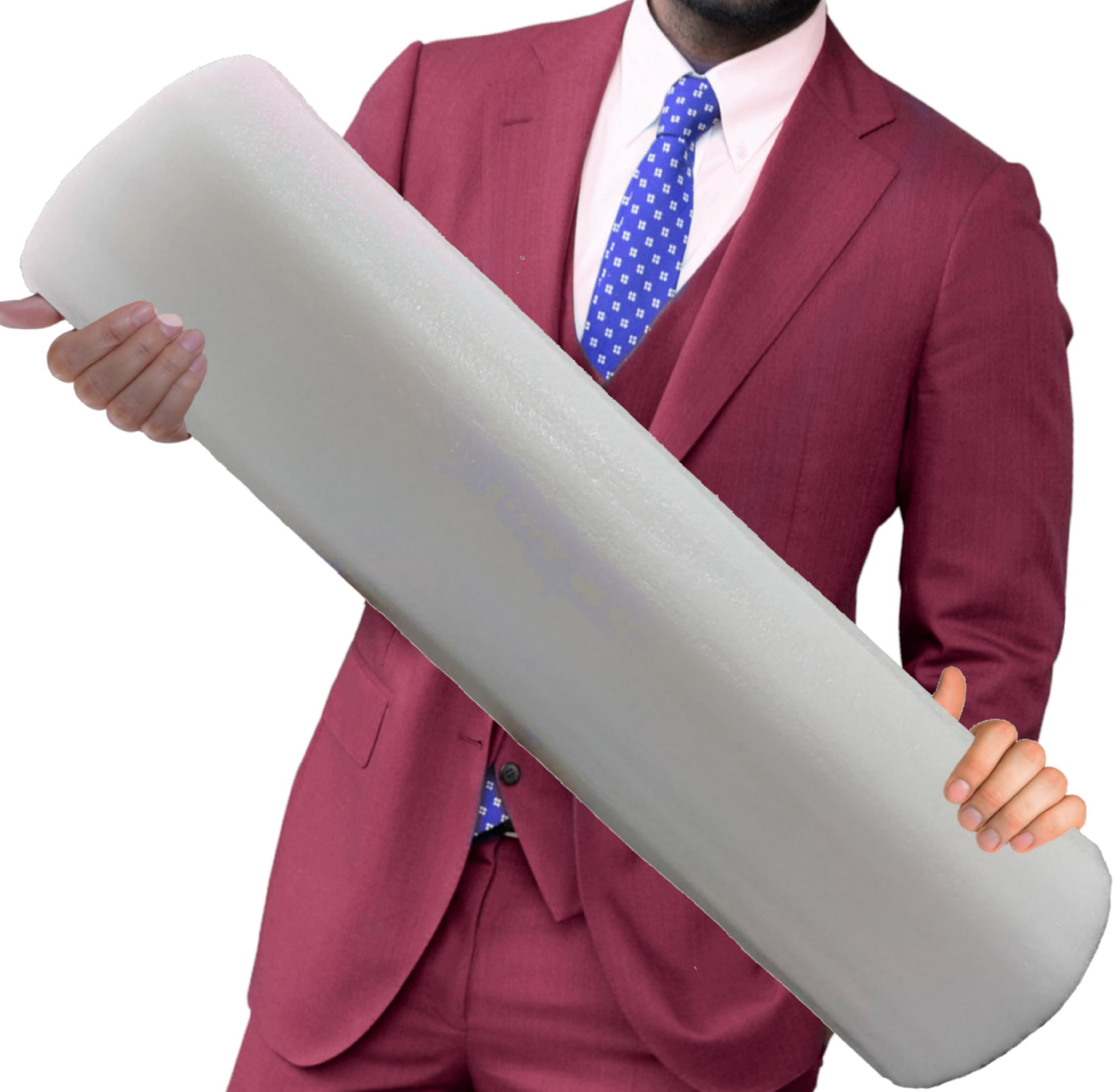 Multipurpose Packaging Foam Sheet 6 Feet Length & 30 Inches Width With 10MM Thickness White Color (Set of 1 Sheet)