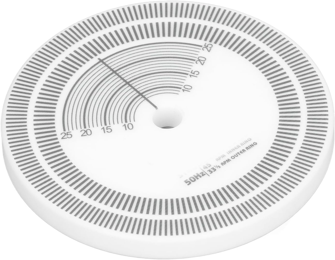 LP Record Speed Detection Disc, Lightweight Easy Operation Acrylic