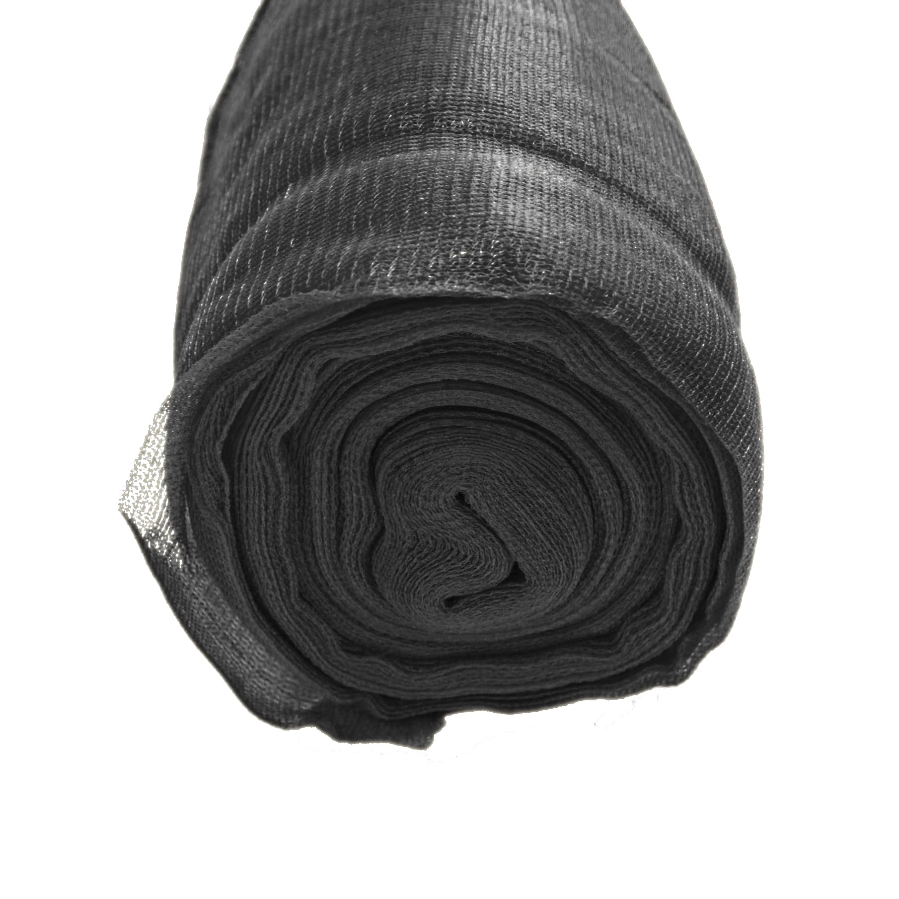1m x 50m Black Garden Netting, 50gsm Mesh Scaffold & Debris Netting