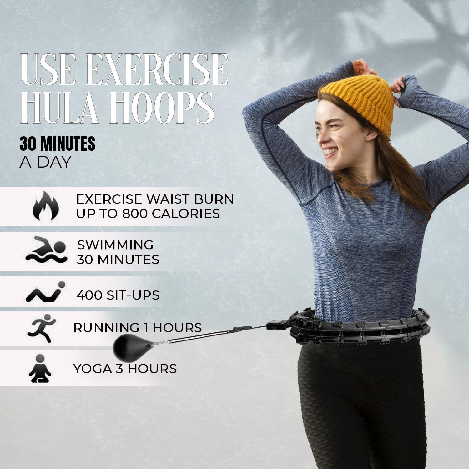K-Mart Hula-27knots - Smart Hula Hoop Unisex Adulto