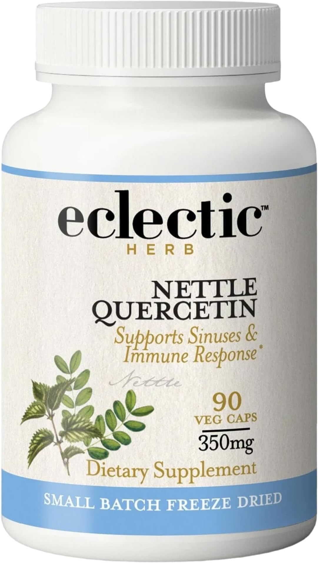 Eclectic Herb - Nettle Quercetin Capsules | Non-GMO, Vegan | 90 CT