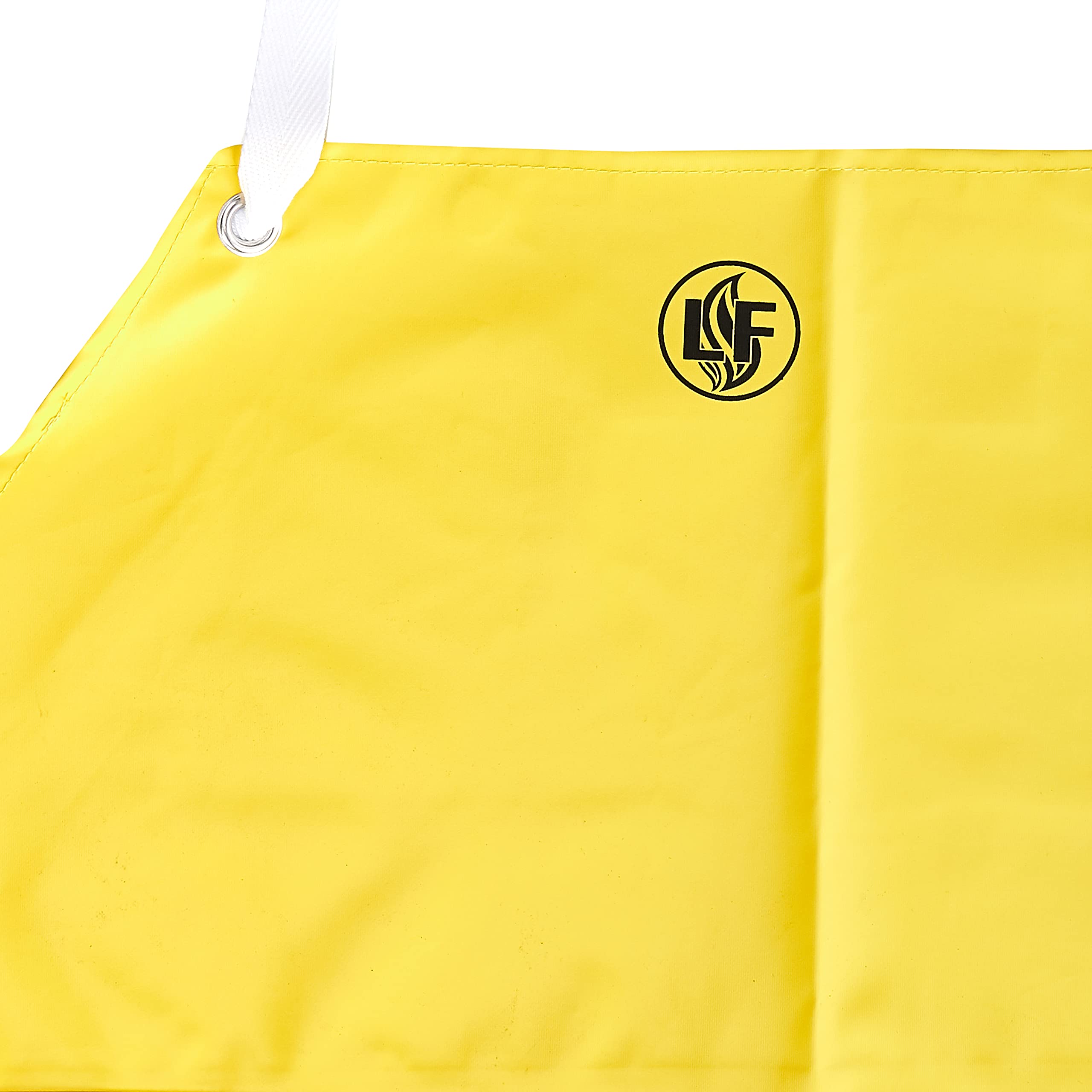 MCR Safety Concord 800S4P Tablier en néoprène/nylon avec bords cousus et coutures soudées Jaune 80 x 114 cm