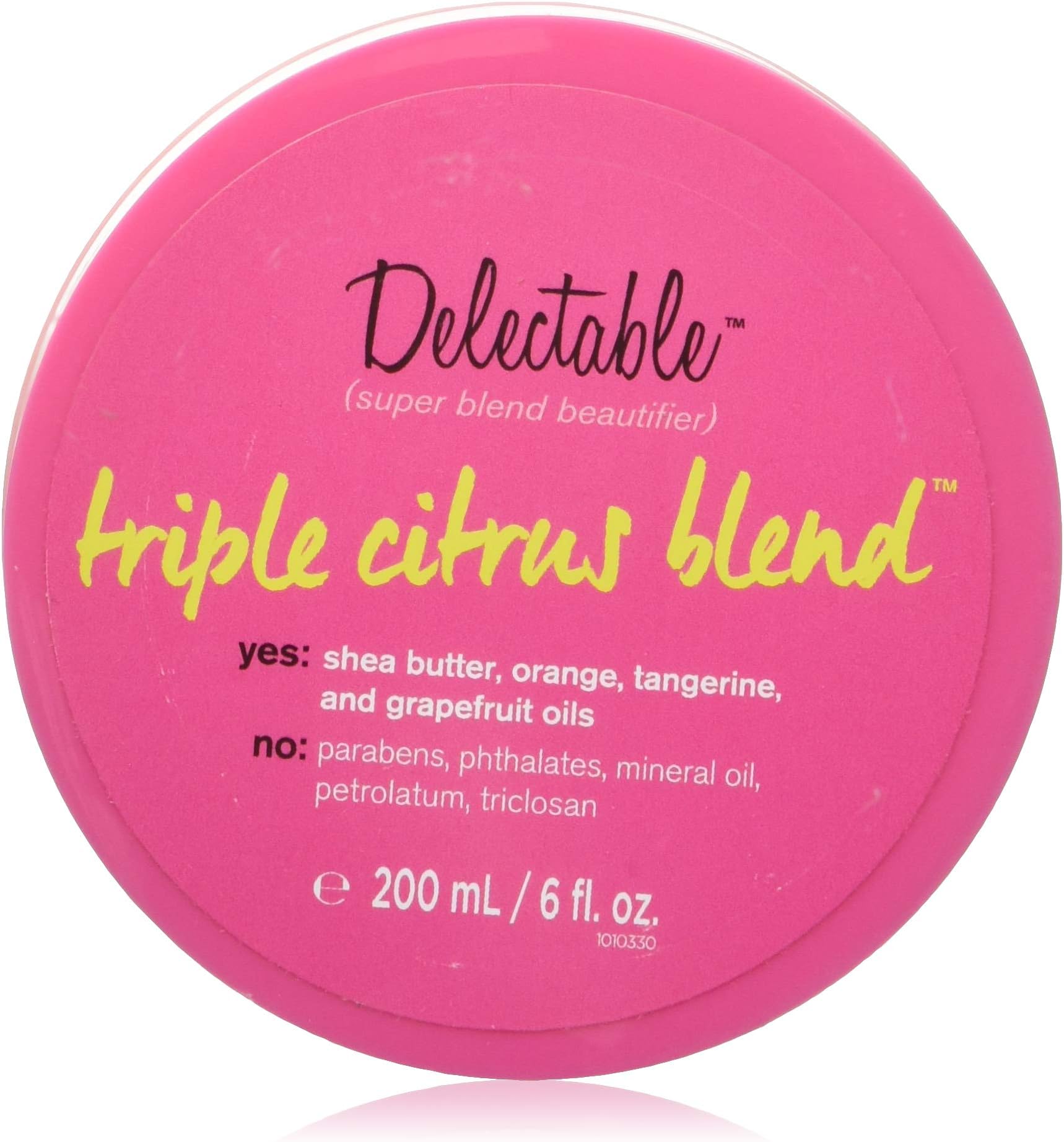 Delectable By Cake Beauty Triple Citrus Blend Body Butter Cream