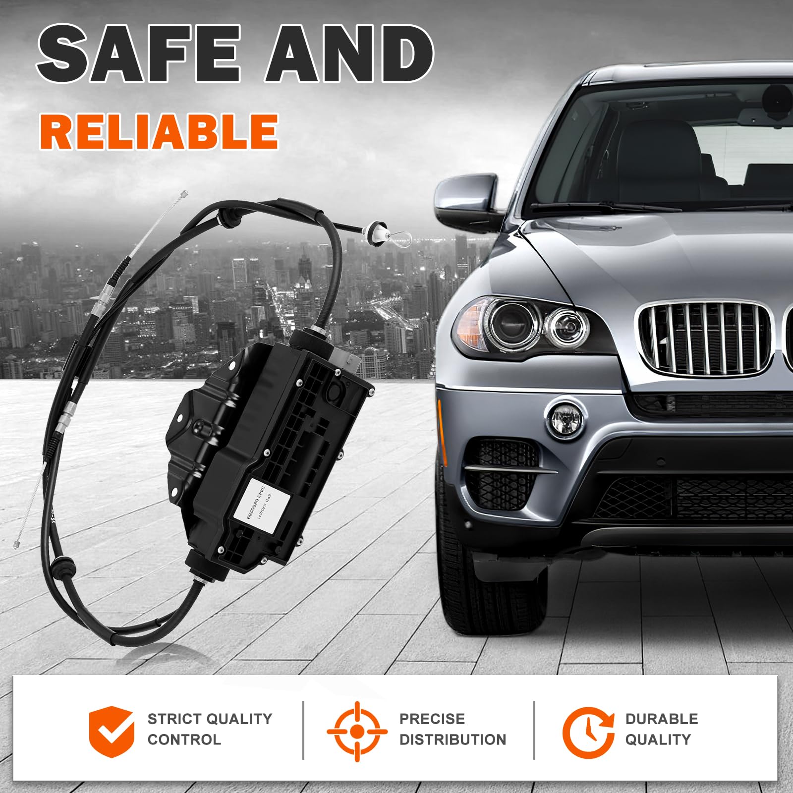 Unidad de control de actuador de freno de mano de freno de estacionamiento eléctrico para BMW X5 E70 2007-2013, para BMW X6 E71 E72 2008-2014#34436850289 34436788556 34436788968 3443679968
