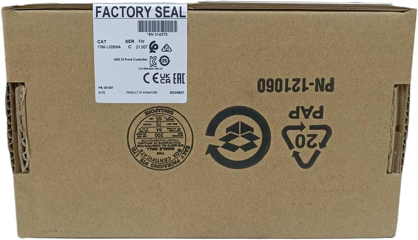 1766-L32BWA Programmable Logic Controller New in Box with One-Year Warranty