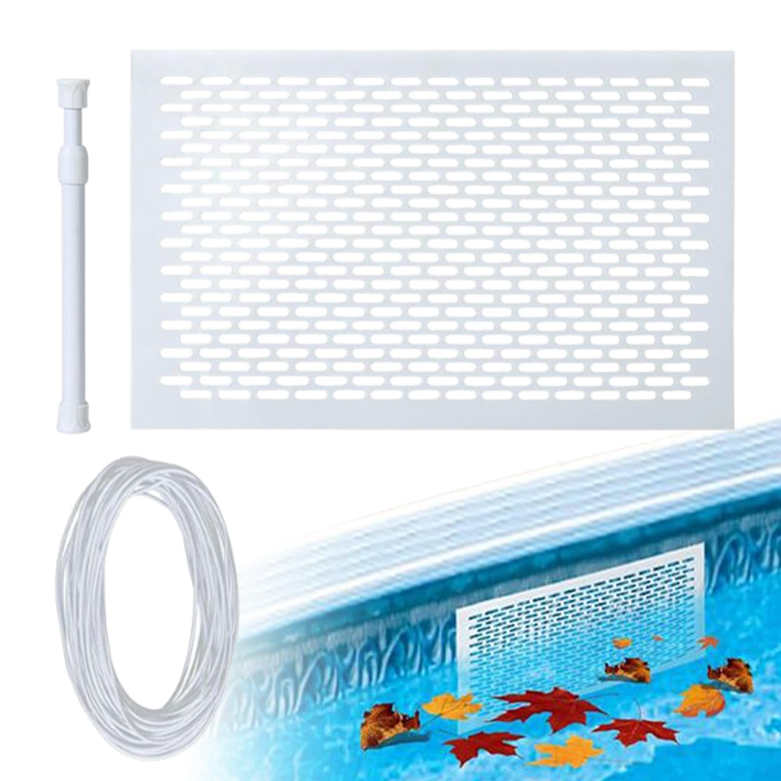 Copertura per skimmer per piscine, stagni, case e hotel, rimuove efficacemente foglie e detriti galleggianti