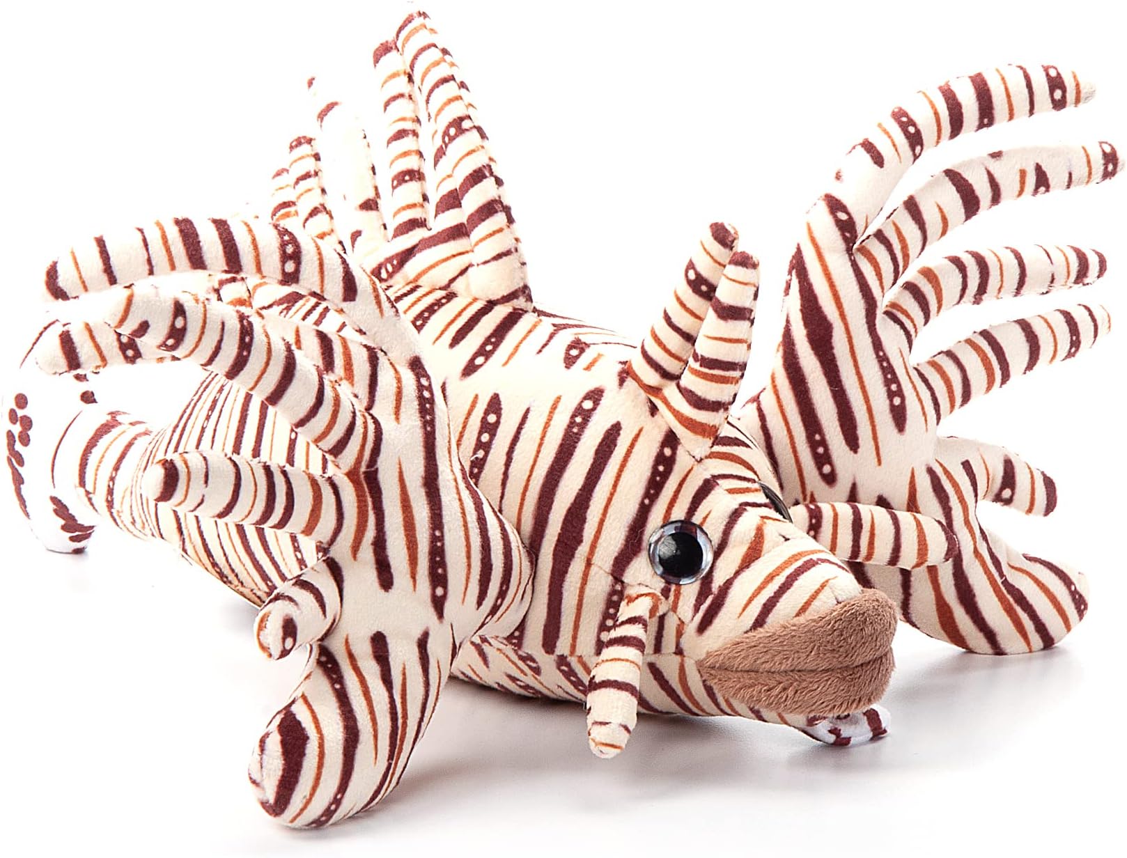 The Petting ZooLionfish Stuffed Animal Plushie, Gifts for Kids, Sealife Animals, Zoologee Lionfish Plush Toy 12 inches