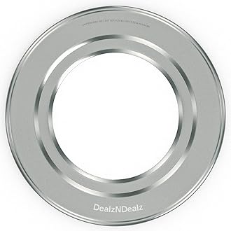 Bamboo Steamer Ring Adapter | Fits 8" to 13" Bamboo Steamer Basket | Stainless Steel Steaming Ring for Dumplings, Dim Sum, Veggies, and Cooking Essentials