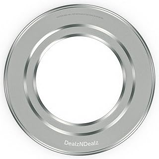 Bamboo Steamer Ring Adapter | Fits 8" to 13" Bamboo Steamer Basket | Stainless Steel Steaming Ring for Dumplings, Dim Sum, Veggies, and Cooking Essentials