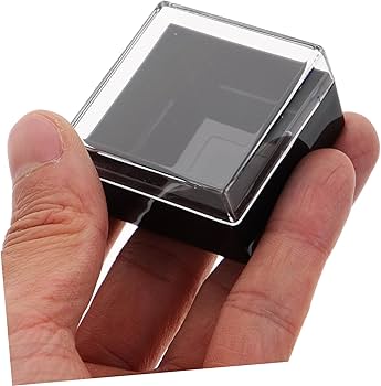 Amazon.co.jp: IWOWHERO 鉱物標本箱透明ディスプレイケース 6個セット