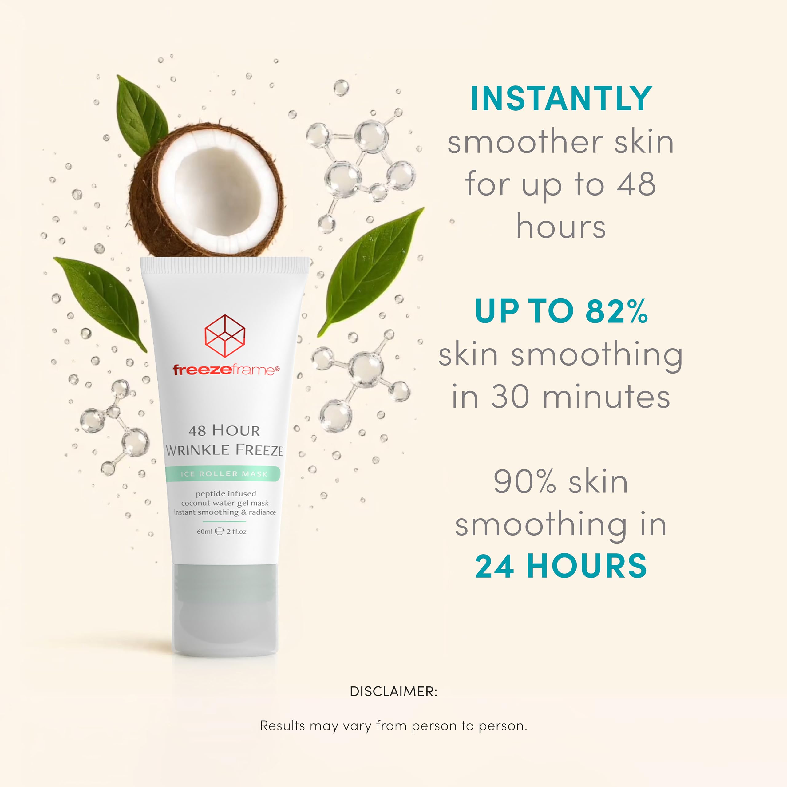freezeframe, 48 Hour Wrinkle Freeze, Wrinkle Eraser - Image 3