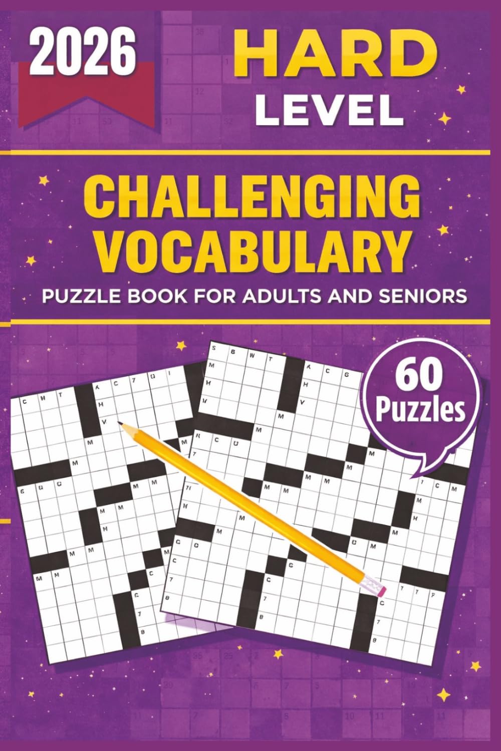 Challenging Vocabulary Crosswords: for Adults