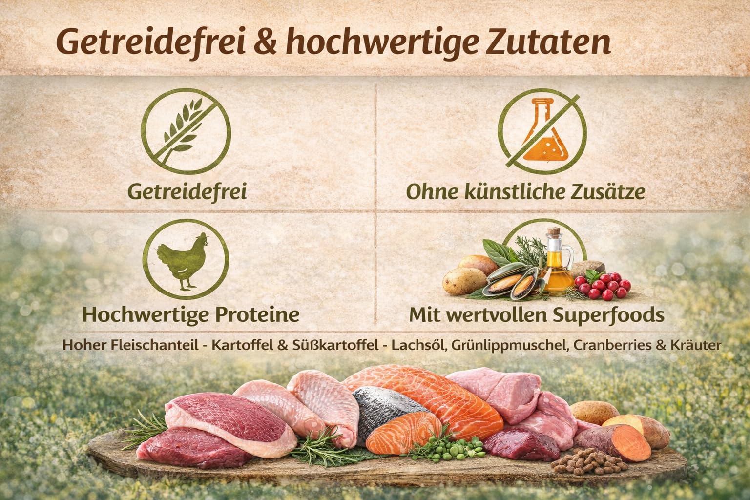 Bundle Mac's Cat Adult Ente, Pute & Huhn 7kg | Getreidefreies Katzen Trockenfutter | 63% Geflügel | mit Lachsöl, Cranberries & Grünlippmuschel | inkl. Mac's Paw Power Drink 200g gratis