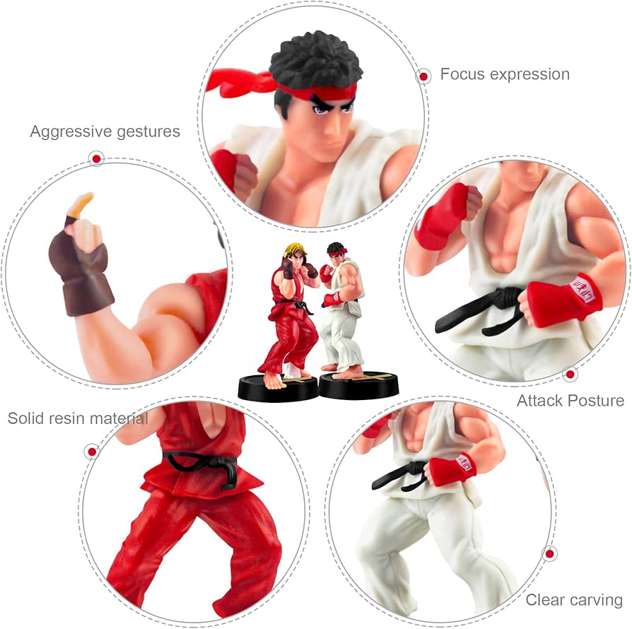 Amazon.co.jp: 2ピース ソリッドPVC ストリートファイター ヒーロー Amazon.co.jp: 2ピース ソリッドPVC ストリートファイター ヒーロー