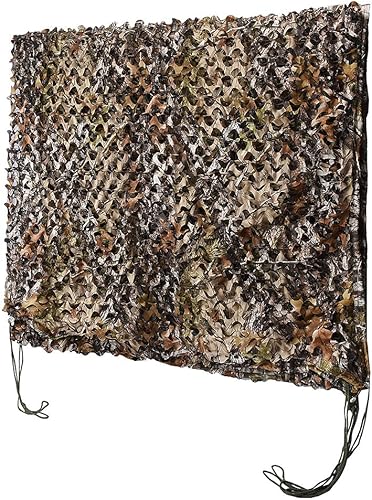 HYOUT Red de camuflaje, persianas de red de camuflaje, ideales para parasol, camping, tiro, caza, decoración de fiesta de Navidad