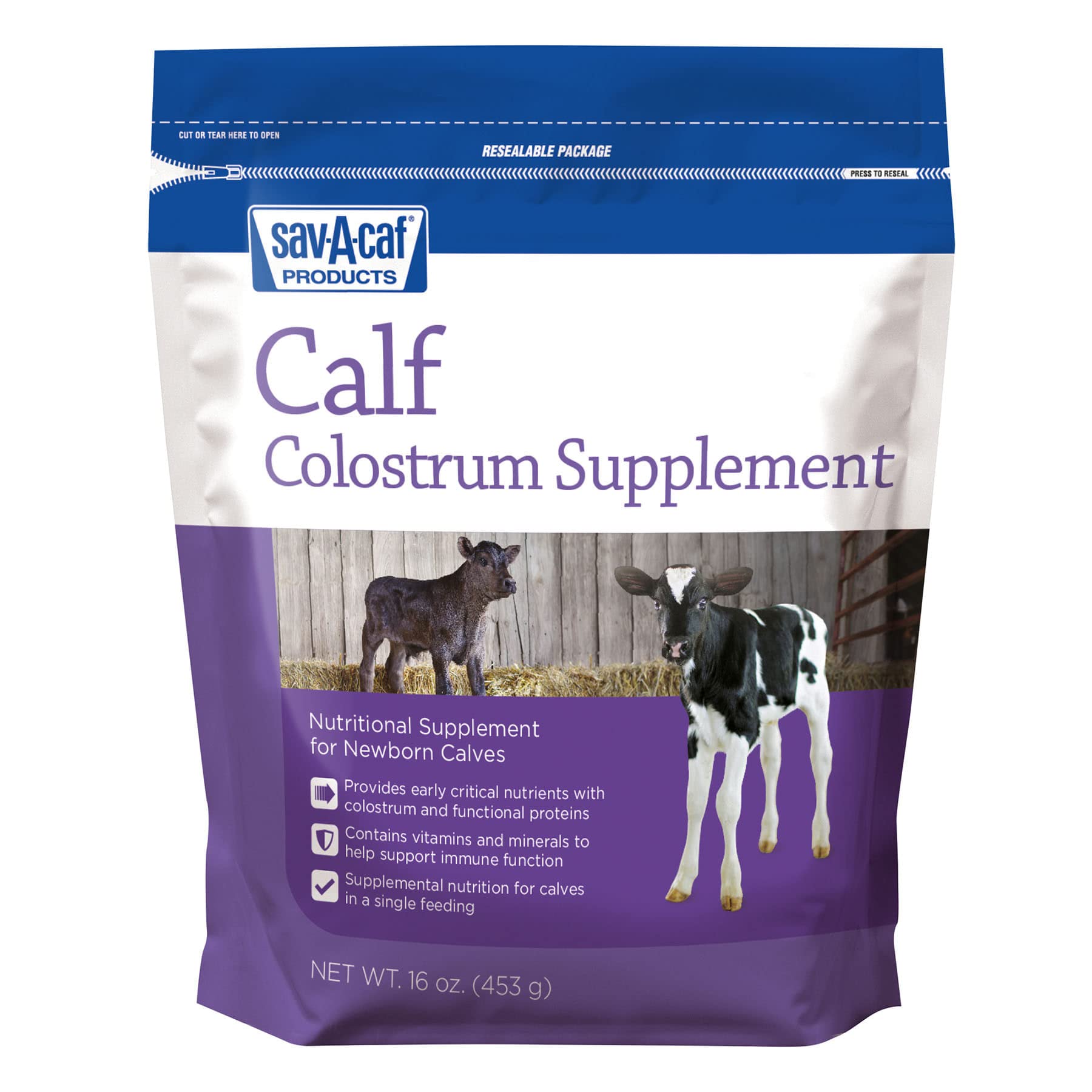 Sav-A-CAF, 16 oz, Colostrum Supplement