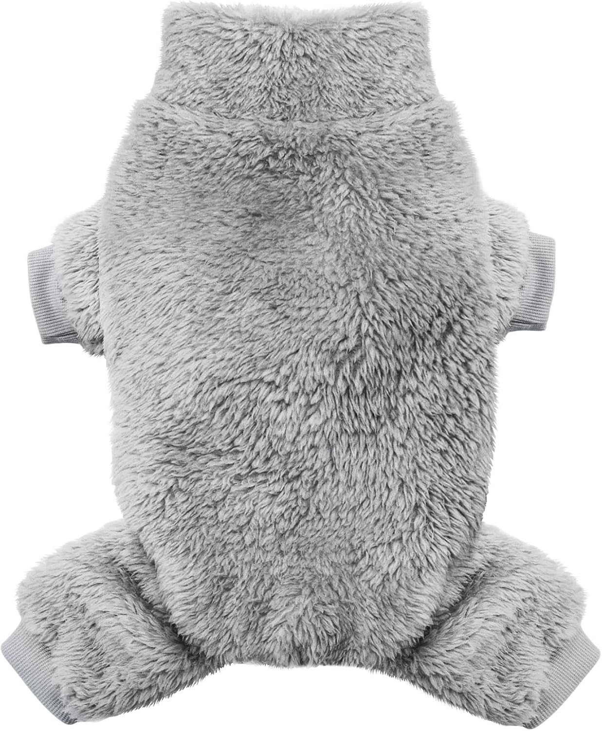 Idepet Velvet Dog Pajamas, Turtleneck Dog Sweater Fuzzy Plush Onesie Soft Cat Apparel Pet Clothes Winter Outfit Doggy Pjs Puppy Jumpsuit for Small Dogs Cats (Grey,M) Idepet Velvet Dog Pajamas, Turtleneck Dog Sweater Fuzzy Plush Onesie Soft Cat Apparel Pet Clothes Winter Outfit Doggy Pjs Puppy Jumpsuit for Small Dogs Cats (Grey,M)