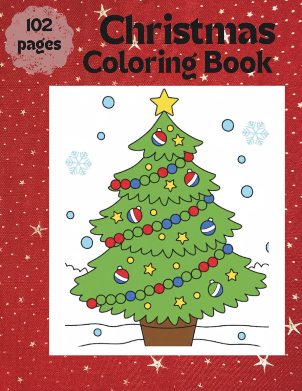 Merry & Bright Christmas Coloring Book for Kids: 50 Holiday Designs of Santa, Reindeer, Snowmen & More