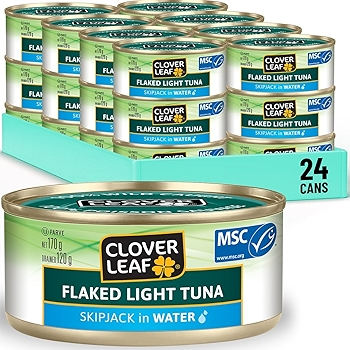 克劳弗叶轻质黄鳍金枪鱼罐头 100% 野生捕捞