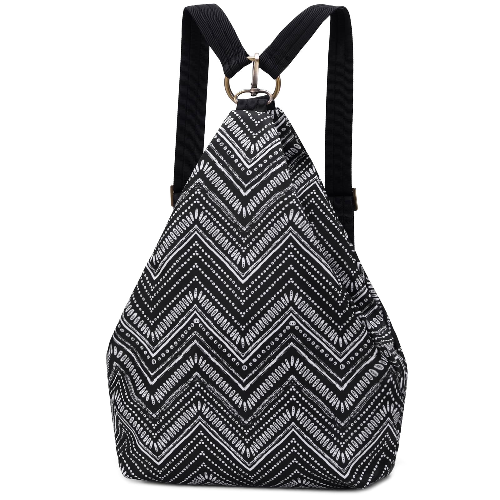 Black Butterfly Premium Backpack for Women, Bohemia Style Fashion Casual Daypack Backpack, Small Backpack Purse (40-black)