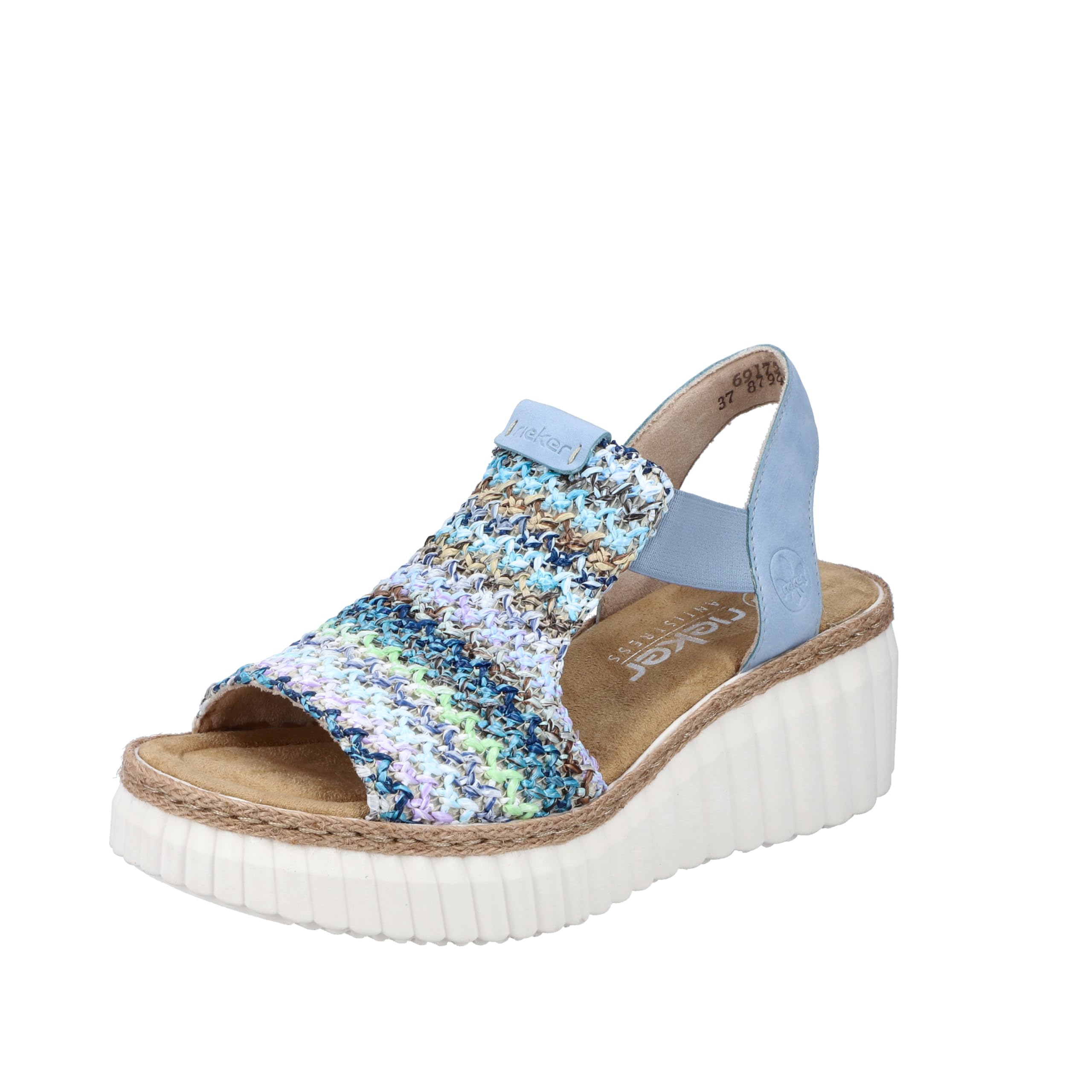 Rieker Women's 69172 Sandals, multicoloured, 6 UK
