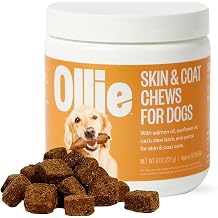 Ollie Dog Skin & Coat Supplement, Appx. 60 Count