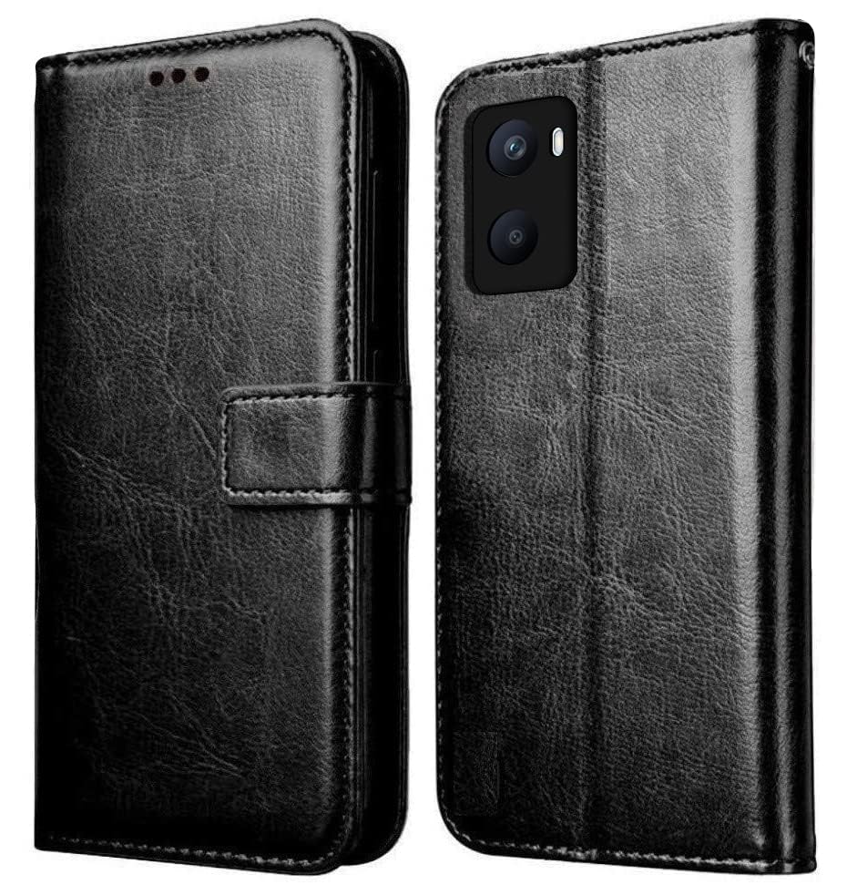 Jkobi Flip Cover Case for Oppo A76 | A36 | A96 (Faux Leather Finish |Black) (B0CBSMT9VN) Amazon Price History, Amazon Price Tracker