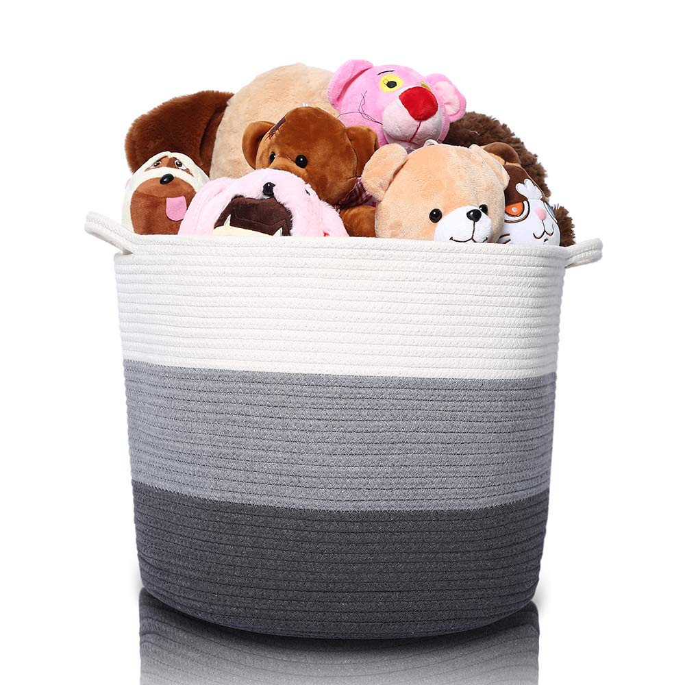 MANGATA Paniers De Rangement Tissés, Boîte De Rangement Ronde Pour