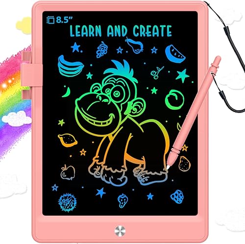 Vista 20 de Tableta de escritura LCD, tablero de dibujo colorido de 12.5 pulgadas, tableta de dibujo electrónica, almohadillas de dibujo, regalos de viaje