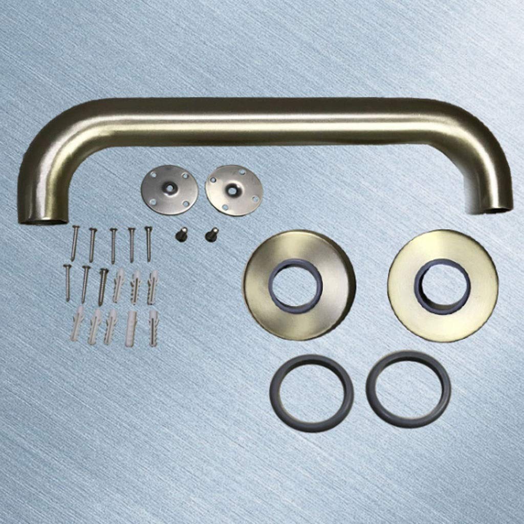 Maniglioni di Sicurezza per Bagno, corrimano per WC, in Acciaio Inossidabile, per Anziani e disabili, Antiscivolo, per la Doccia, ausilio per la Vita Quotidiana (Dimensioni: 45 cm)