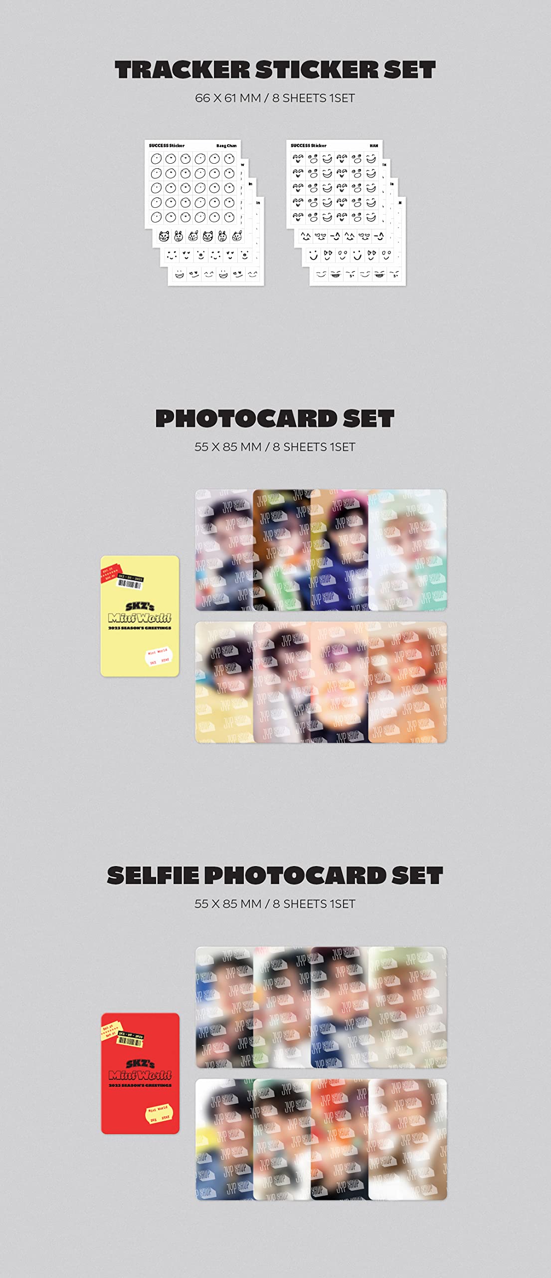 Straykids season's greetings 韓国 2023 Stray Kids 2023 SEASON'S GREETINGS - SKZ's Mini World - JYP SHOP
